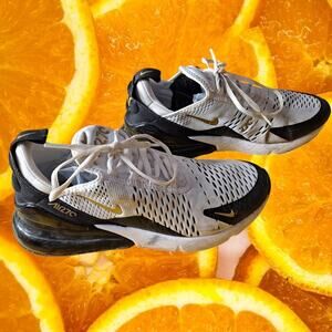 Nike Men's Air Max 270 Arrives‎ in Championship Status White Sneaker Size 8